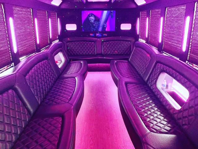 Party Bus Interior — The Executive