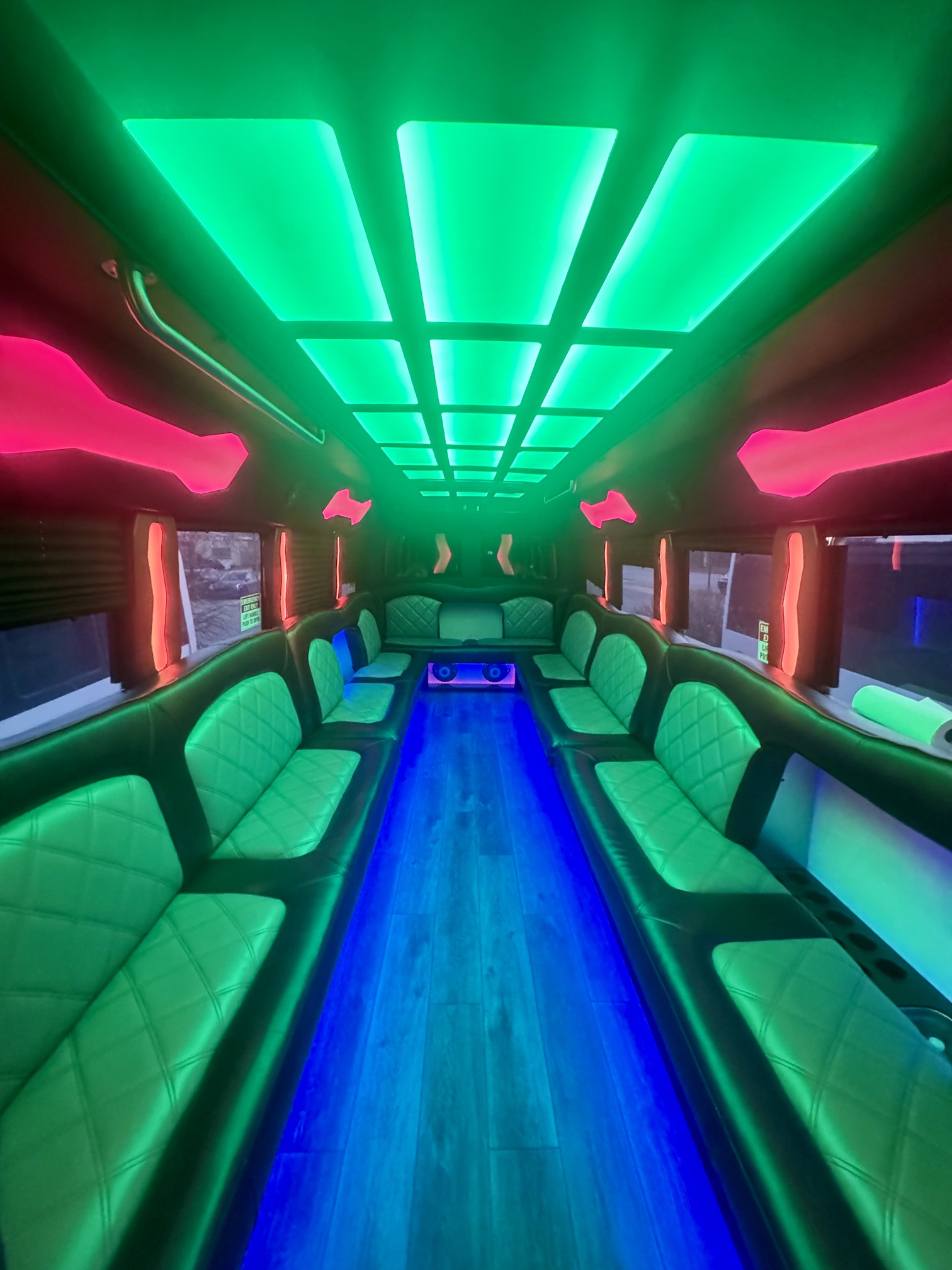 Party Bus Interior — The Grande